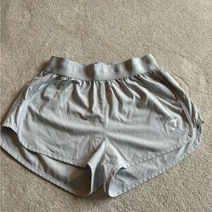 Gymshark Loose Fit Training Shorts in Light Gray